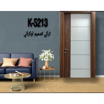 Interior room door 90 cm Ukrainian model Turkish K213 White*brown