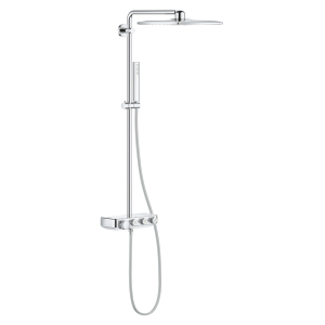 Grohe Shower system square pan 31cm 26508000 smart control Nickel