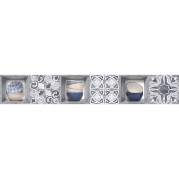 Prima Wall Decor Ceramic Single Kitchen 10*60cm Grade A - CodeK7156