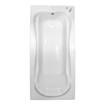 Duravit Bathtub Jamaica with large and small sides white 80×170