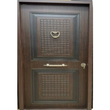 باب مصفح 100 سم شمال S-651 ديمكا NG DOOR بني