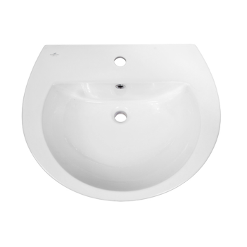 Sarreguemines Colmar Basin 60 cm White