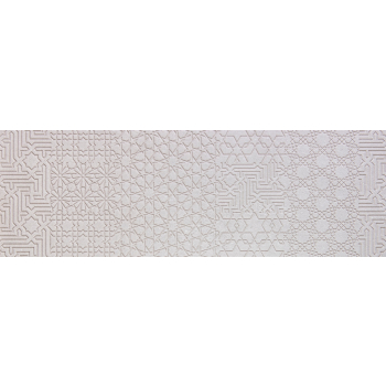 Platino wall Ceramic Madija Geometric Gray 25*75cm- Grade A